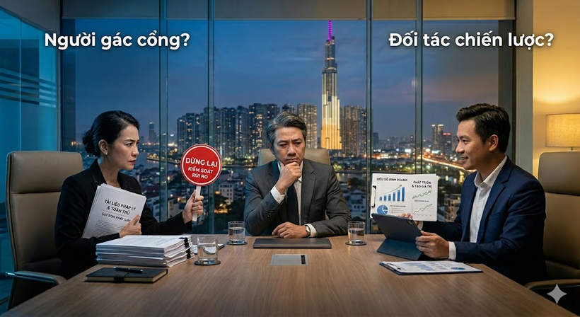 Pháp chế: Kiểm soát hay tạo giá trị? Ảnh: AI.