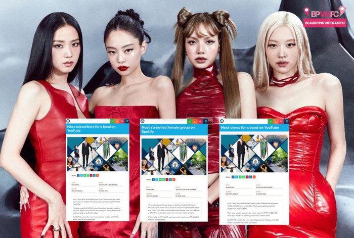 BLACKPINK lập cú hat-trick kỷ lục Guinness Ảnh 1