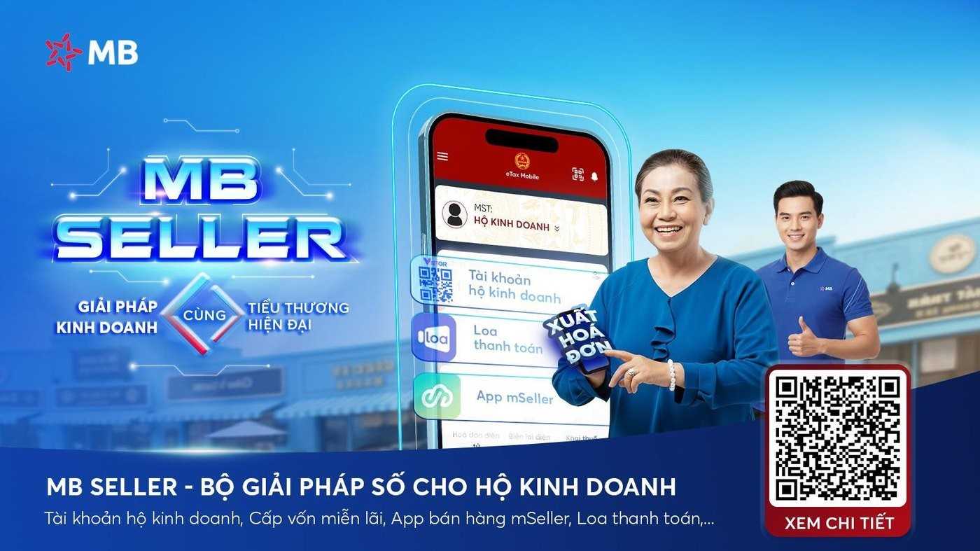 MB đồng hành cùng hộ kinh doanh trong lộ trình số hóa thuế